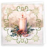 Stitch & Do Cards - 21 - Christmas Candles