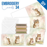 Stitch & Do Cards - 34 - Cute Mice