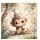 Stitch & Do Cards - 35 - Birthday Monkey
