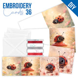 Stitch & Do Cards - 36 - Ladybug