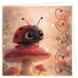 Stitch & Do Cards - 36 - Ladybug