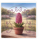 Stitch & Do Cards - 37 - Spring Hyacinth