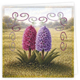 Stitch & Do Cards - 37 - Spring Hyacinth
