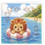 Stitch & Do Cards - 38 - Sweet Summer Lion