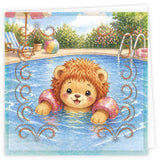Stitch & Do Cards - 38 - Sweet Summer Lion