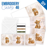 Stitch & Do Cards - 46 - Christmas Woodland Goods
