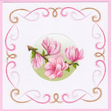 Spring Flowers Paper Embroidery Kit