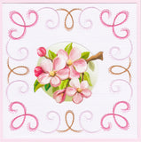Spring Flowers Paper Embroidery Kit