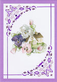 Painted Pansies Hobbydots Kit