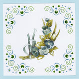 Painted Pansies Hobbydots Kit