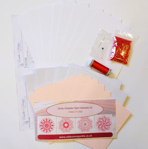 Spring Mandalas Paper Embroidery Kit