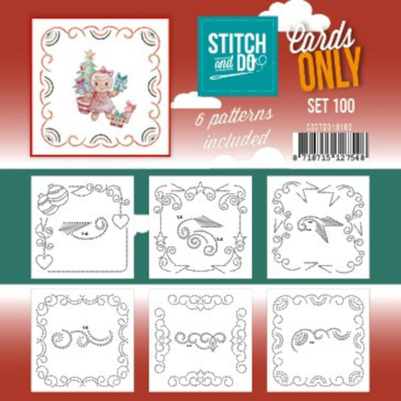 Stitch & Do Card Only Set 100