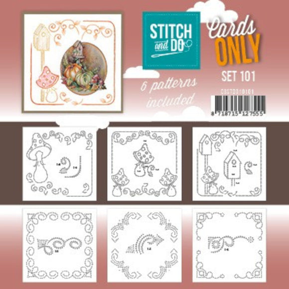 Stitch & Do Card Only Set 101