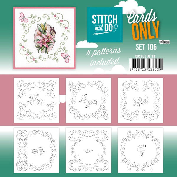 Thread Stitching Card Camera Stitch & Do Card Only Set 106 – Add Some Sparkle