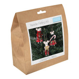 Mouse Fairies 2/3 pk - Trimits MYO Christmas Needle Felting decoration craft kit.