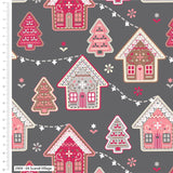Scandi Sweet Treats Christmas fat quarter 5 pk bundle 45 x 55cm 100% cotton