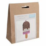 Trimits Make Your Own felt decoration/keyring craft kit. Stocking filler.