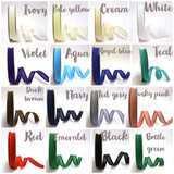 Bertie's Bows cotton bias binding tape: 25 mm (1 in) wide trim, per metre.
