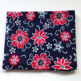 Scandi Christmas Red and Navy 100% Cotton Fat Quarter bundle quilting of 5 Fabrics.