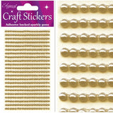 Adhesive Backed Pearls 3mm