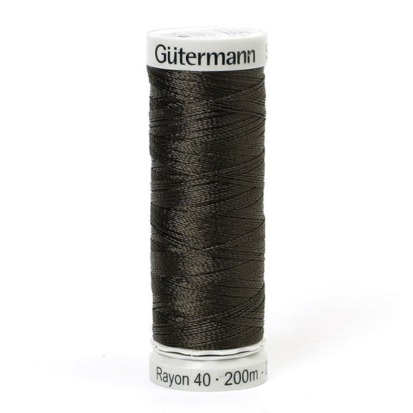 Gutermann Rayon 40 Thread Black