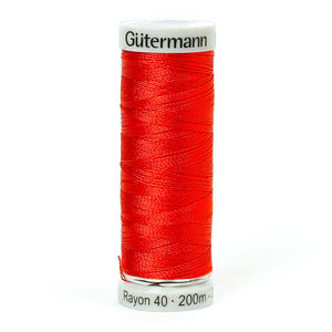 Gutermann Rayon 40 Thread Light Red