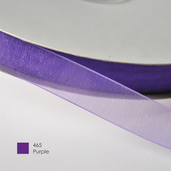 Organza Ribbon 465 Purple