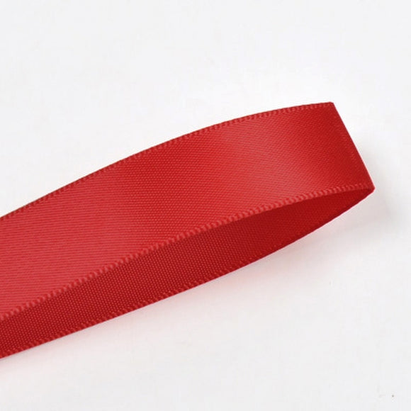 Double Faced Satin Ribbon 250 Christmas Red