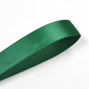 Double Faced Satin Ribbon 587 Christmas Green