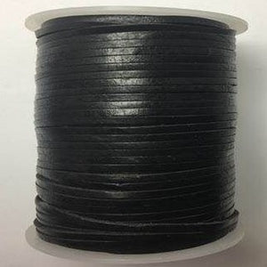 2mm Flat Leather Cord