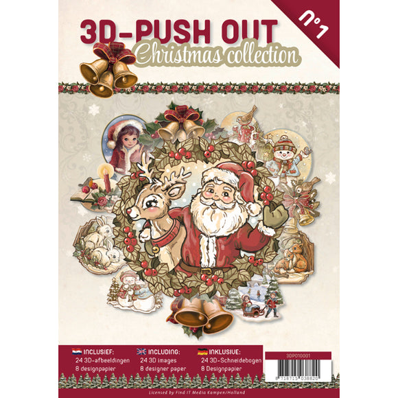 Christmas Decoupage & Backing Paper Book