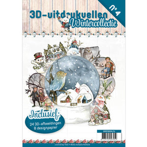 Winter Collection Decoupage & Backing Paper Book