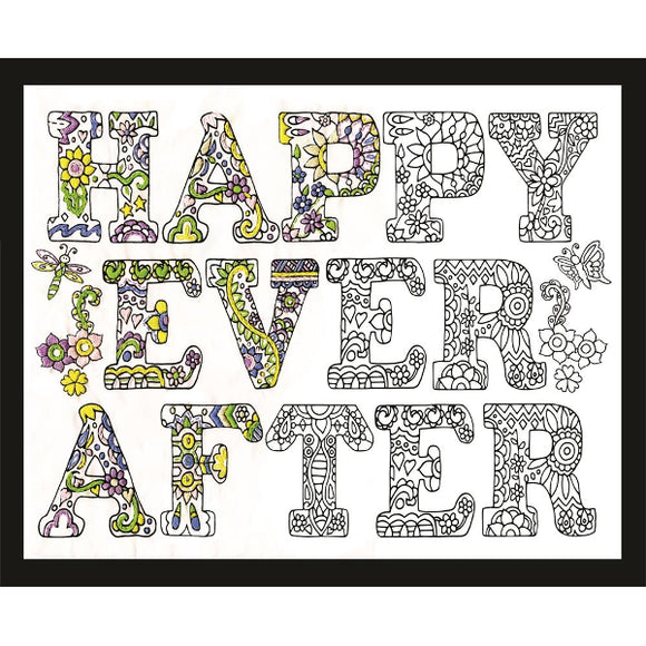 Zenbroidery Printed Fabric - Happy Ever After