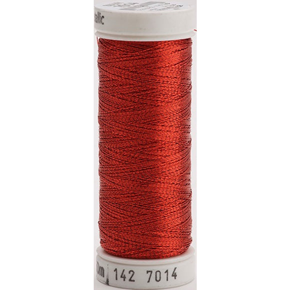 Gutermann Sulky Metallic Thread Red