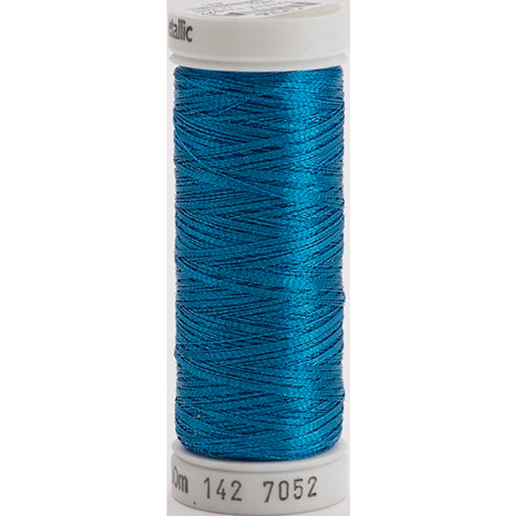 Gutermann Sulky Metallic Thread Peacock Blue