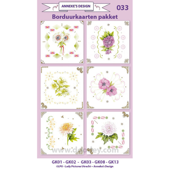 Anneke's Design Paper Embroidery Kit - AD033