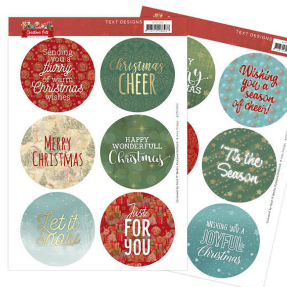 Text Designs - Amy Design - Christmas Pets