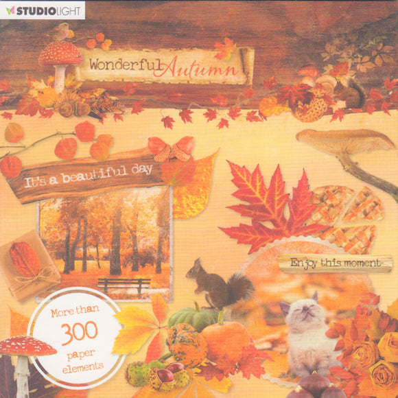 StudioLight Die Cut Book 15x15cm - Wonderful Autumn