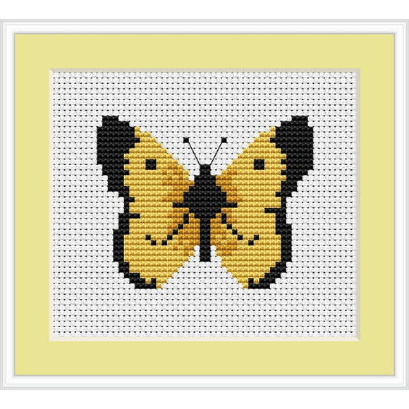 Butterfly Mini Counted Cross Stitch Kit