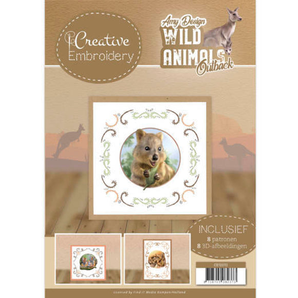 Creative Embroidery Book 13 - Wild Animals Outback