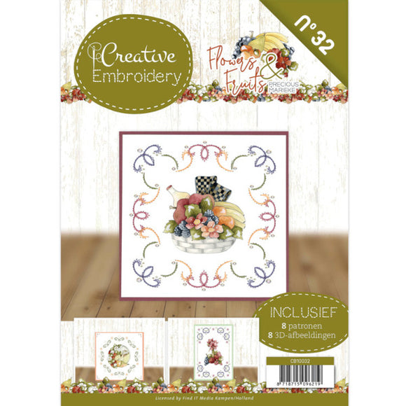 Creative Embroidery Book 32 - Flowers & Fruits