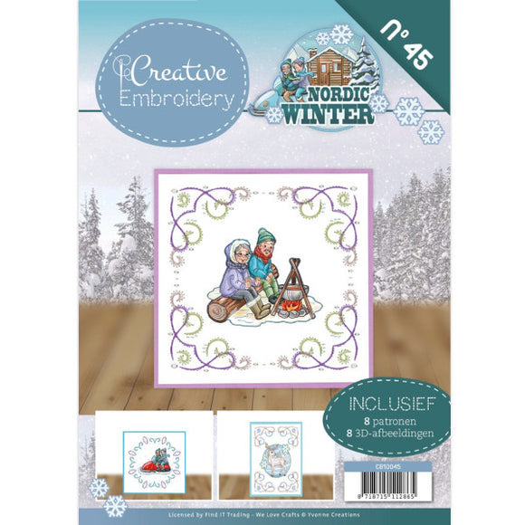 Creative Embroidery Book 45 - Nordic Winter