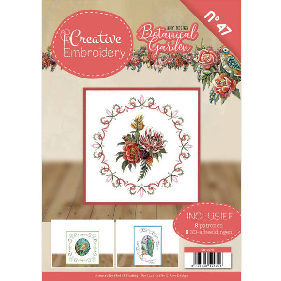 Creative Embroidery Book 47 - Botanical Garden