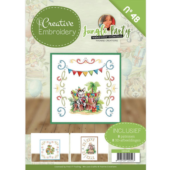 Creative Embroidery Book 48 - Jungle Party