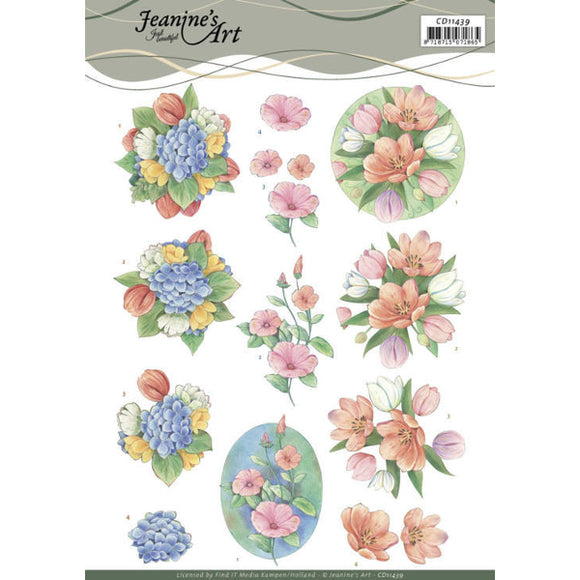 Jeanine's Art - Tulips & More Decoupage Sheet