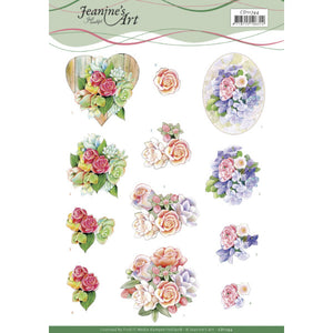 Jeanine's Art - Roses Decoupage Sheet