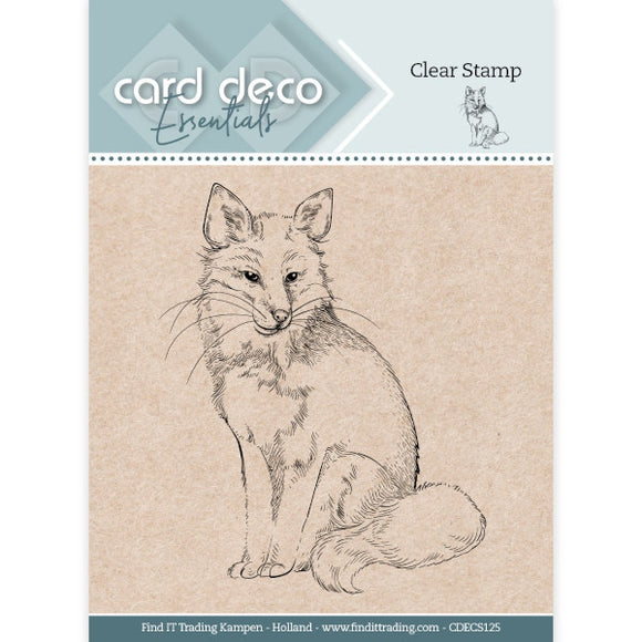 Clear Stamp - Fox