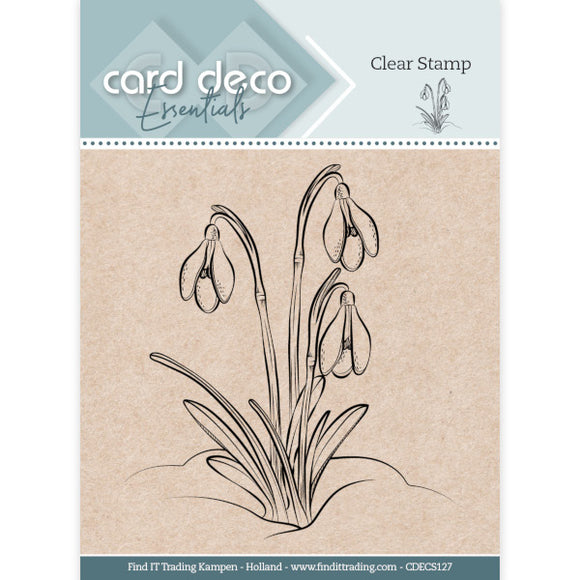 Clear Stamp - Snowdrops