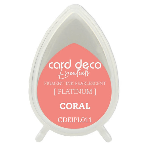 Platinum Pearlescent Ink Pad Coral