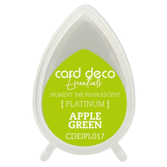 Platinum Pearlescent Ink Pad Apple Green